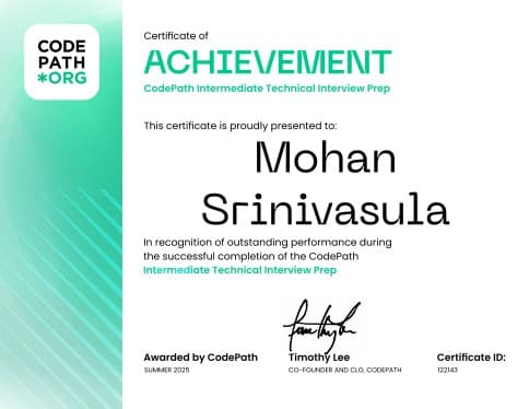 Technical Interview Prep 102